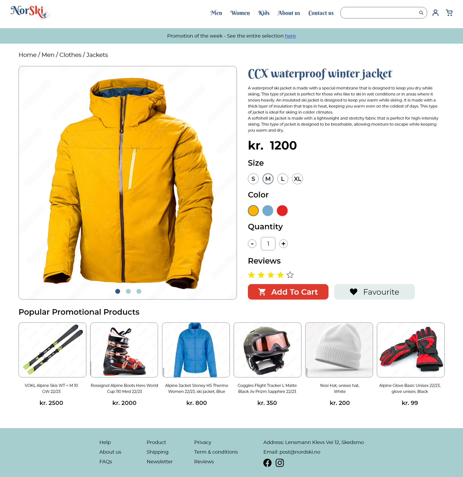 Norski design screen